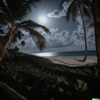 DALL·E 2022-09-17 16.28.02 - lush caribbean beach overlooked by a bright full moon.png