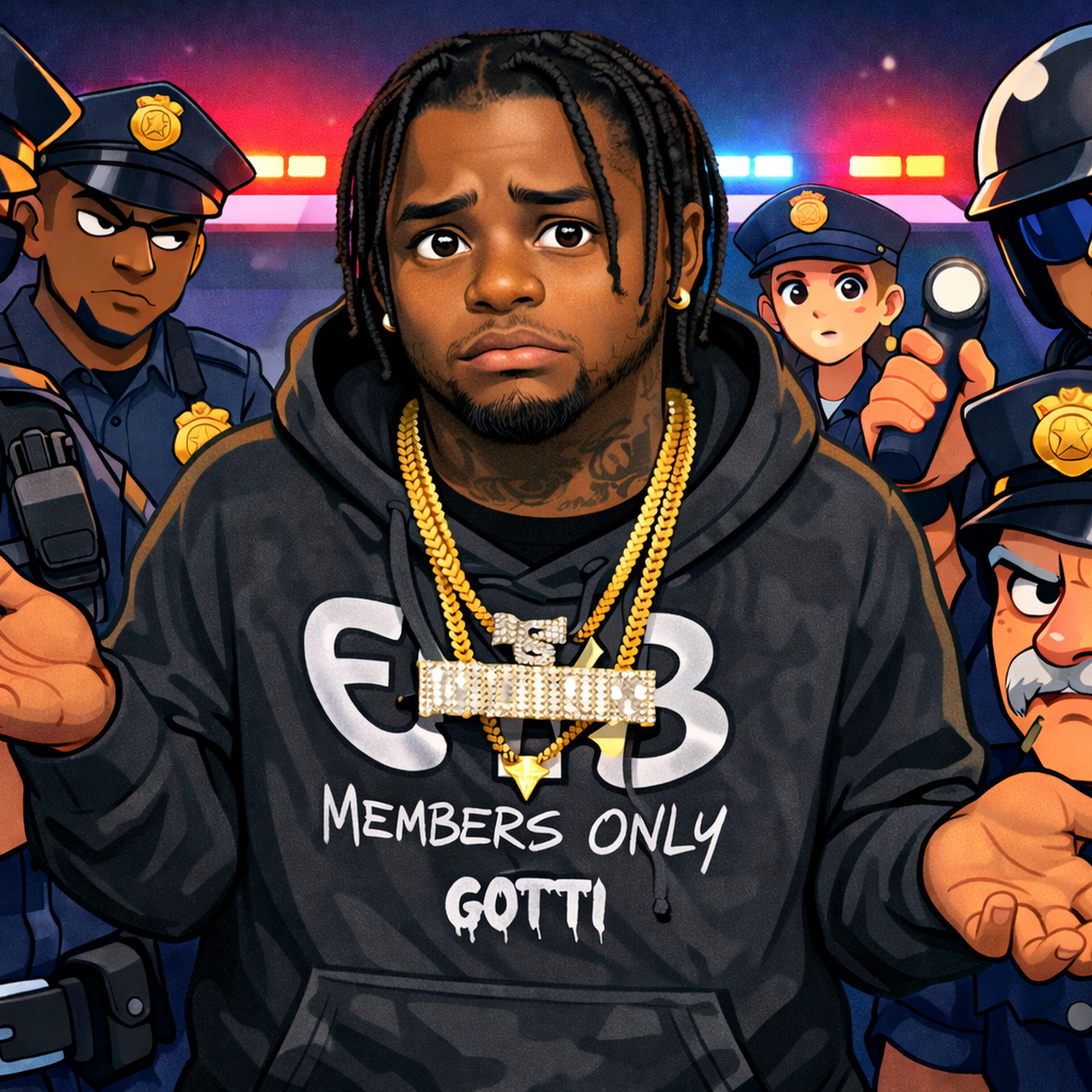 Geechi Gotti Caught After Highspeed Chase From The Cops