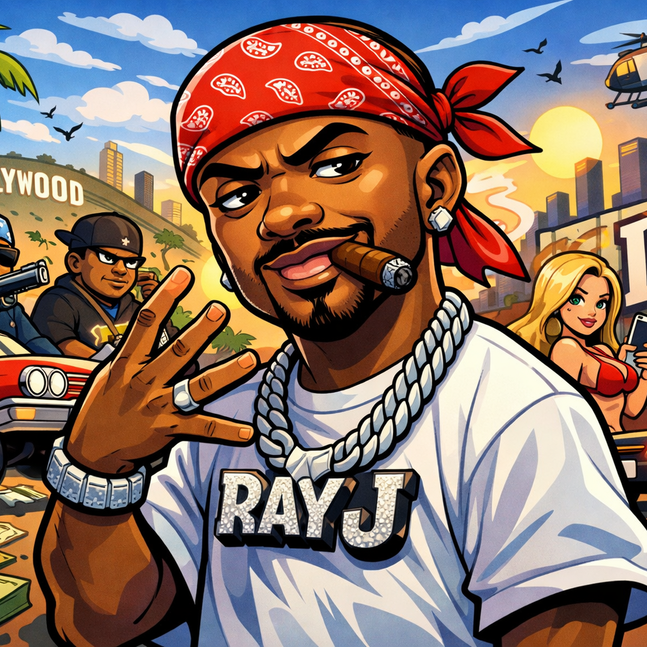Ray J Threatens Mase & Camron For Disrespecting Brandy