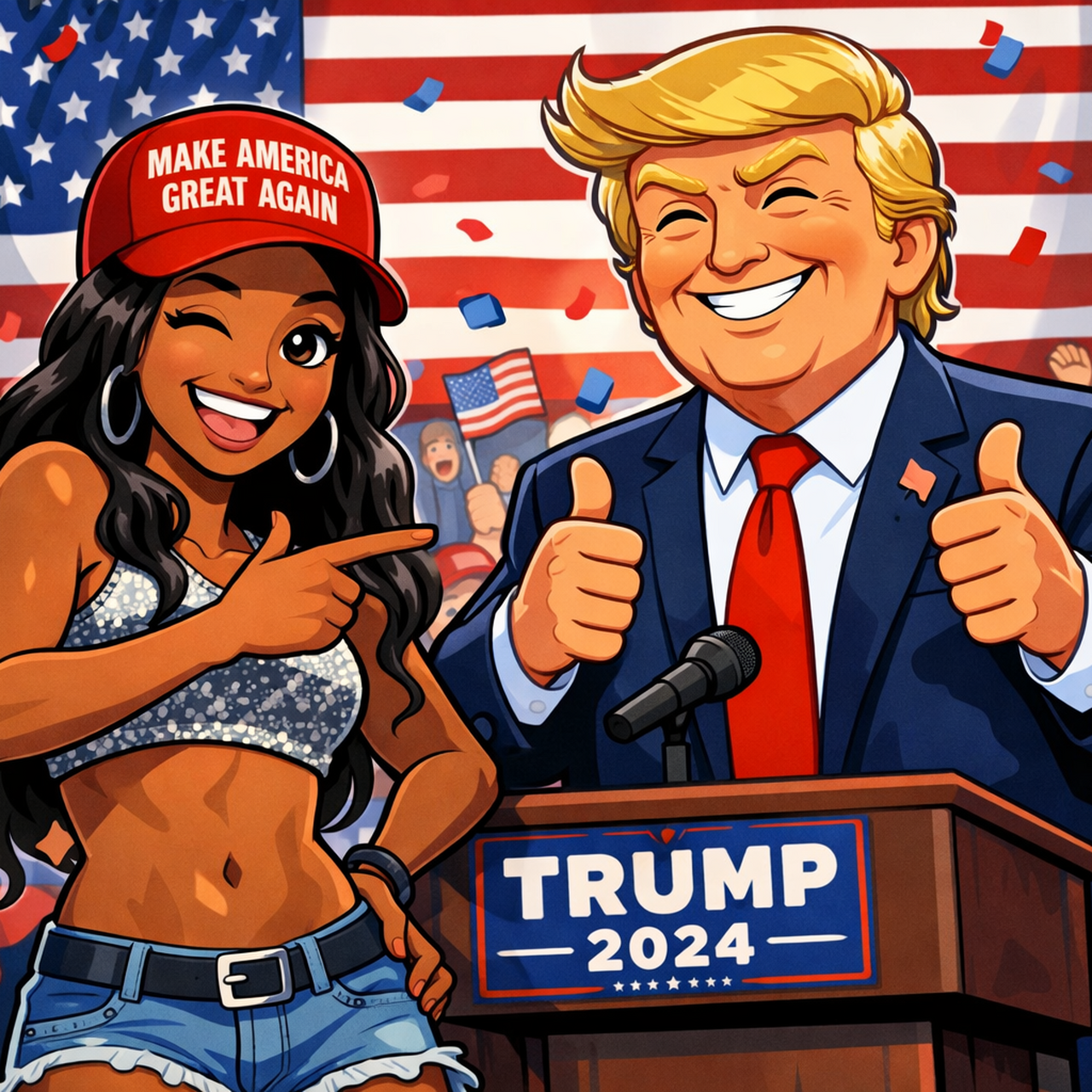 Chilli From TLC Catches Backlash For Being MAGA?